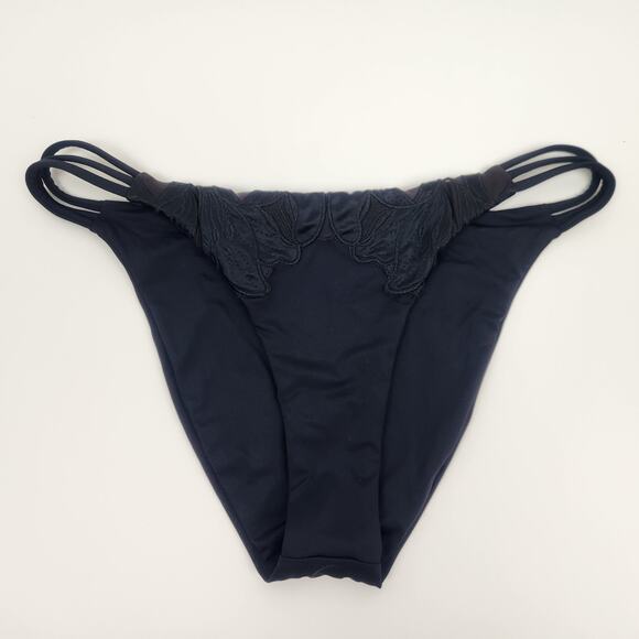 L*Space Claude Bikini Bottom in Black Size Small - Picture 1 of 4